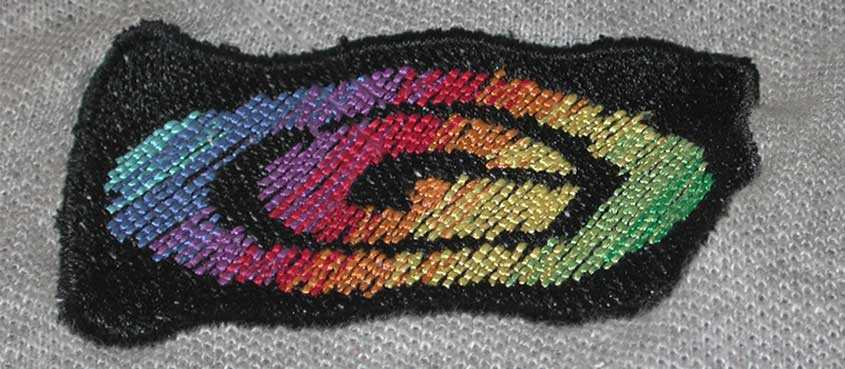 Embroidering with Thick Thread, Machine Embroidery Designs