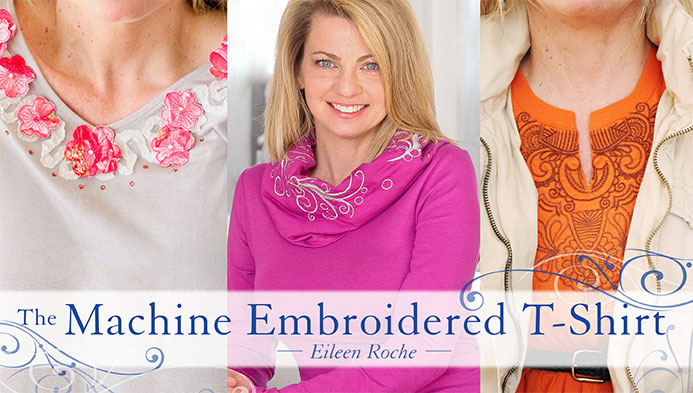 The Machine Embroidered T-Shirt with Eileen Roche