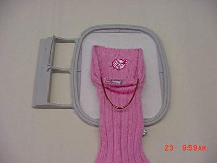 2 Sock Easy Embroidery Machine Hooping Aid / Hoops