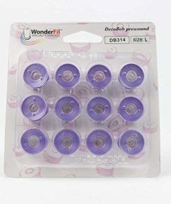 WonderFil DecoBob, Pre-Wound Bobbins, Size L – Colored bobbins