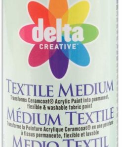 Delta Creative Ceramcoat Textile Medium (8-Ounce)
