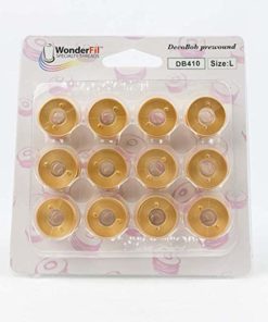 WonderFil DecoBob, Pre-Wound Bobbins, Size L – Colored bobbins