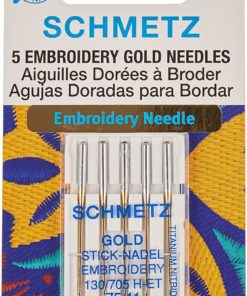 Schmetz Gold Embroidery Needles