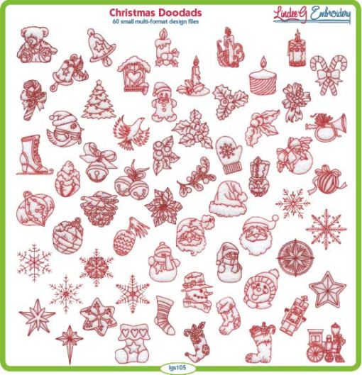 (lgs105) Christmas Doodads