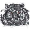 Sketchy Tiger (4.3 x 3.3-in)