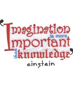 Einstein Quote (6.9 x 4-in)