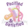 Pacified & Satisfied (2.2 x 2.8-in)