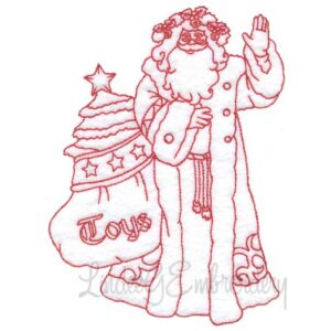 Santa with Toy Bag