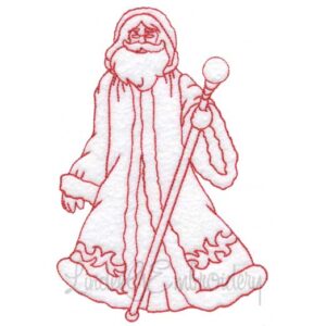 Santa with Staff
