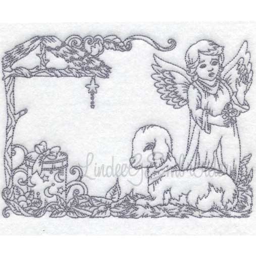 Angel with Lamb (6 sizes)