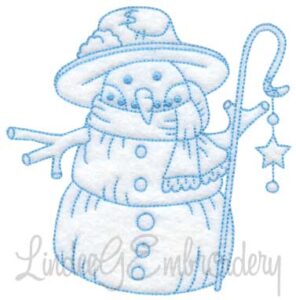 Snowman with Lamp (4 sizes)
