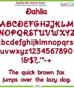 Dahlia BX Native Font