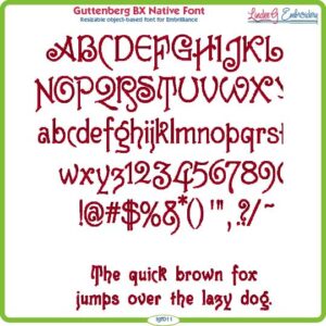 Guttenberg BX Native Font