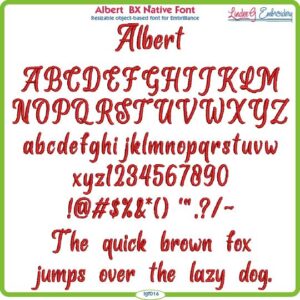 Albert BX Native Font