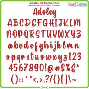 Adoley BX Native Font