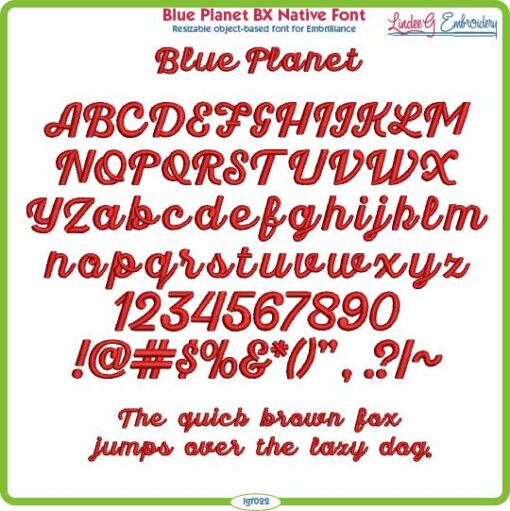 Blue Planet BX Native Font