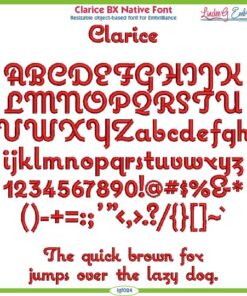 Clarice BX Native Font