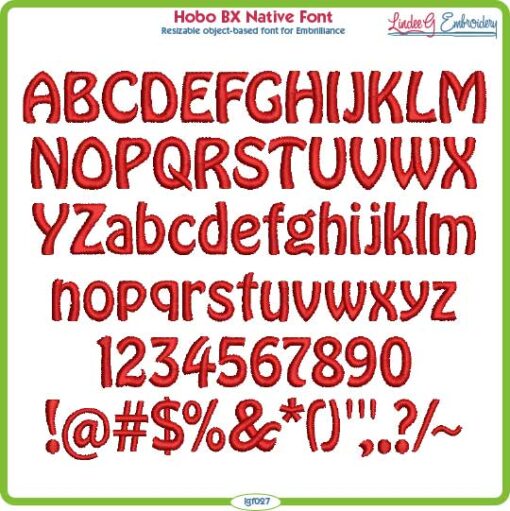 Hobo BX Native Font