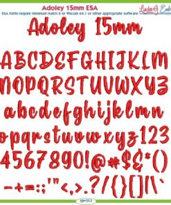 Adoley 15mm ESA Font