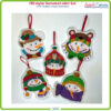 Mylar Snowman Ornaments