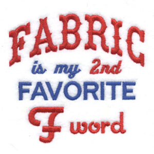 2nd Favorite F word (3.7 x 3.9-in)